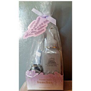 Thank you Bunches Bath & Body Works White Barn French Lavender Set